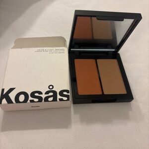 New Kosas Papaya Color & Light blush and highlighter palette